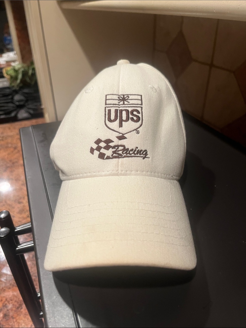 Racing Beige Baseball Cap